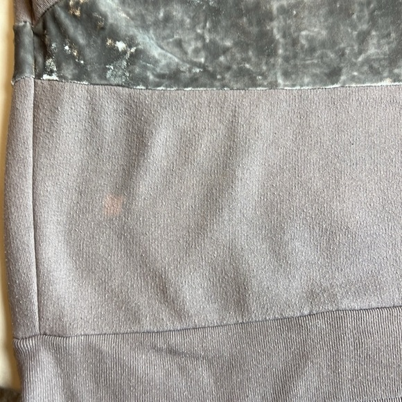 Pink Victorias Secret Hoodie Sweatshirt Purple Burnt Velvet Lace Up Sleeve SZ M - Picture 9 of 10